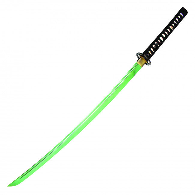Green Handmade Steel Katana