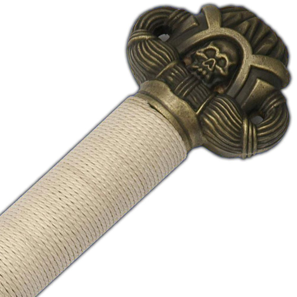 Medieval Barbarian Antiquated Sword With Wall Display Plaque2