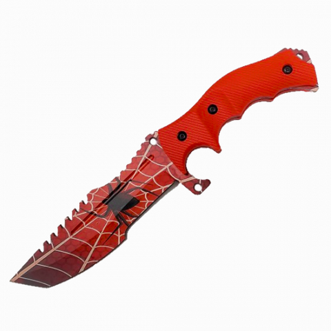 Red Spider Fixed Hunting Knife