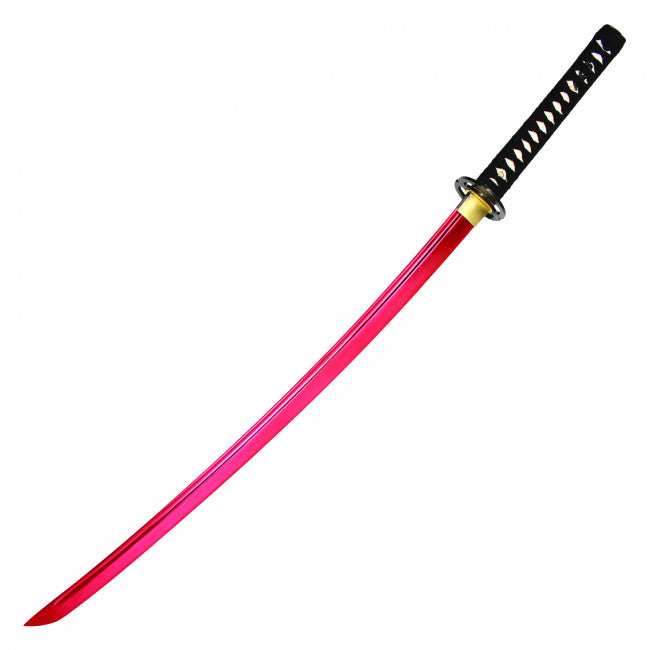 Red Hand Forged Steel Katana