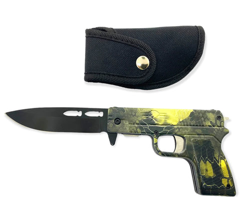 Tiger-USA Pistol Gun Knives Snake Skin