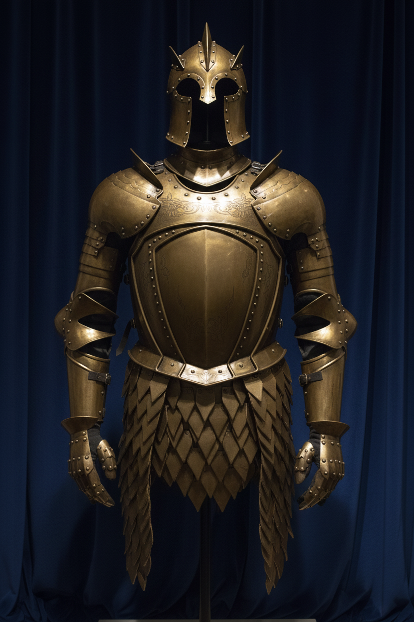 What Is a King's Guard Gold Suit of Armor? The History Behind It