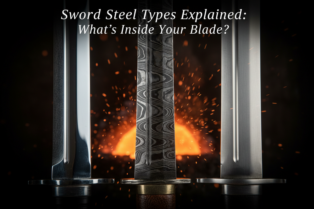 Sword Steel Types Explained: What's Inside Your Blade?