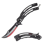 Military Shark Balisong Trainer Butterfly Knife
