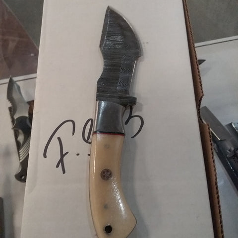 Damascus fixed Blade