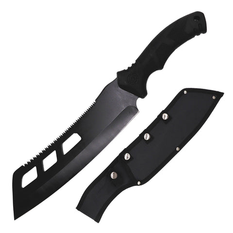 15.75 Inch Overall Cleaver Fixed Blade Machete Knife