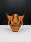 Oni Demon Half-Mask – Metallic Bronze - Premium Tactical & Collector Gear