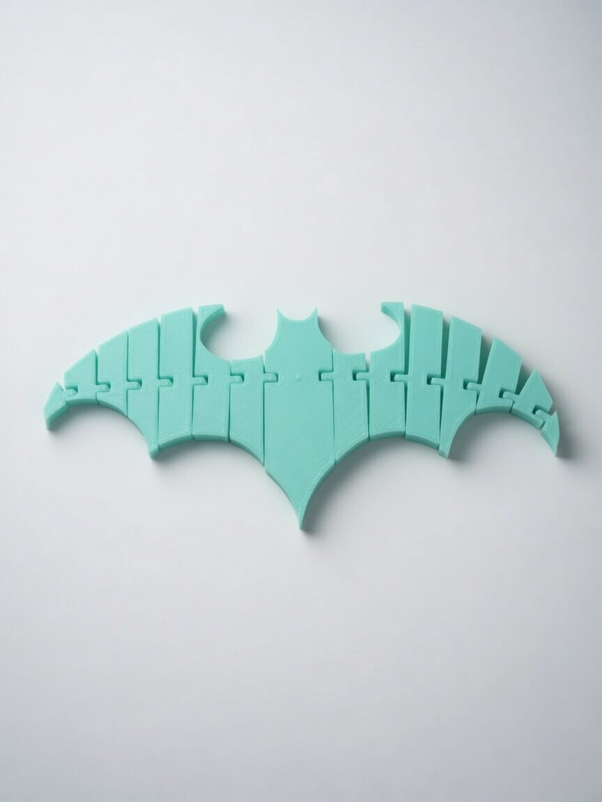 Flexi Articulate Batman Batarang – Teal - Premium Tactical & Collector Gear