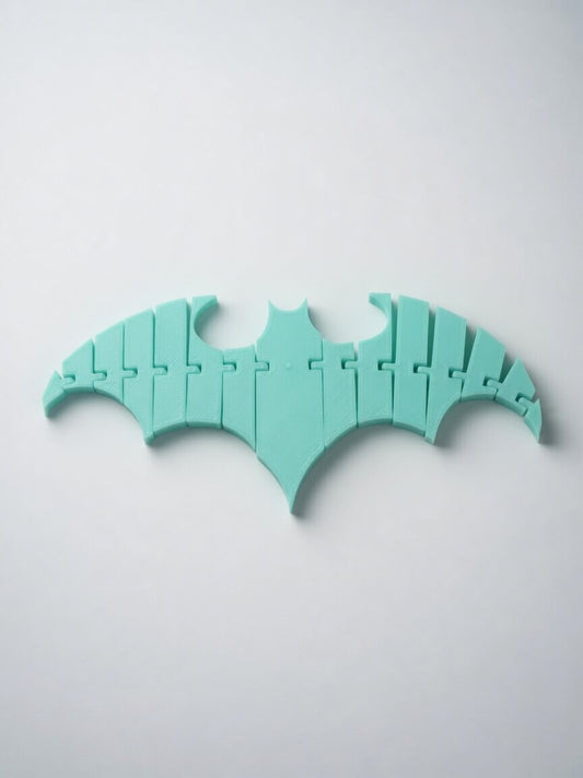 Flexi Articulate Batman Batarang Toy Teal