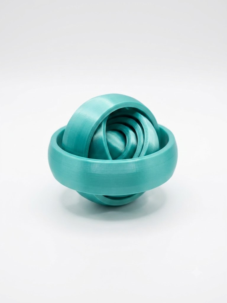 Articulate Puzzle Toy Rings