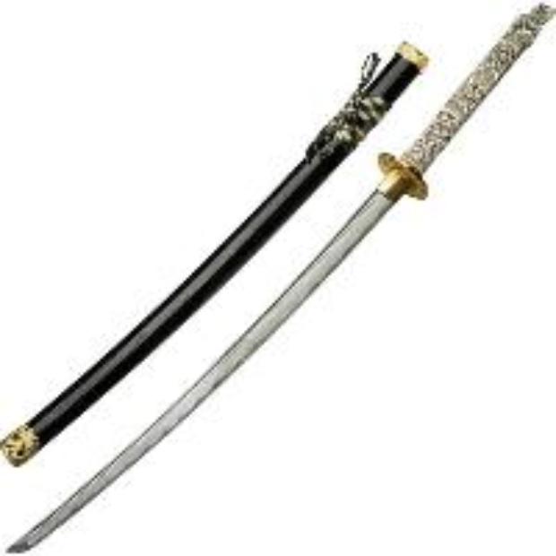 Chinese Dragon Katana Samurai Sword