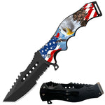 Tactical American Eagle Spring Assisted Knife