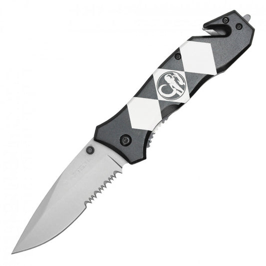  Wartech Black Movie Spring Assisted Knife Clip Included 