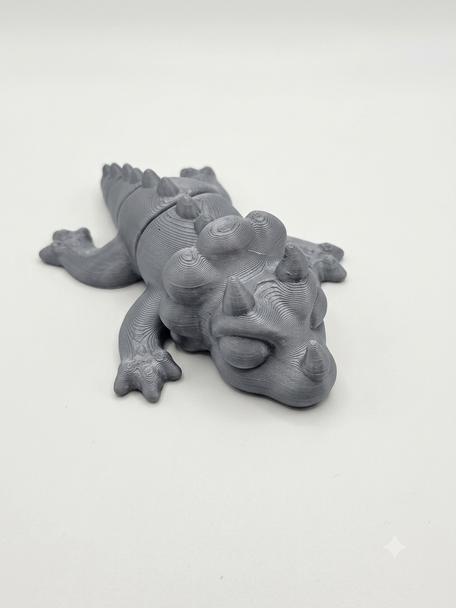 Flexi Articulate Baby Dragon Grey - Premium Tactical & Collector Gear