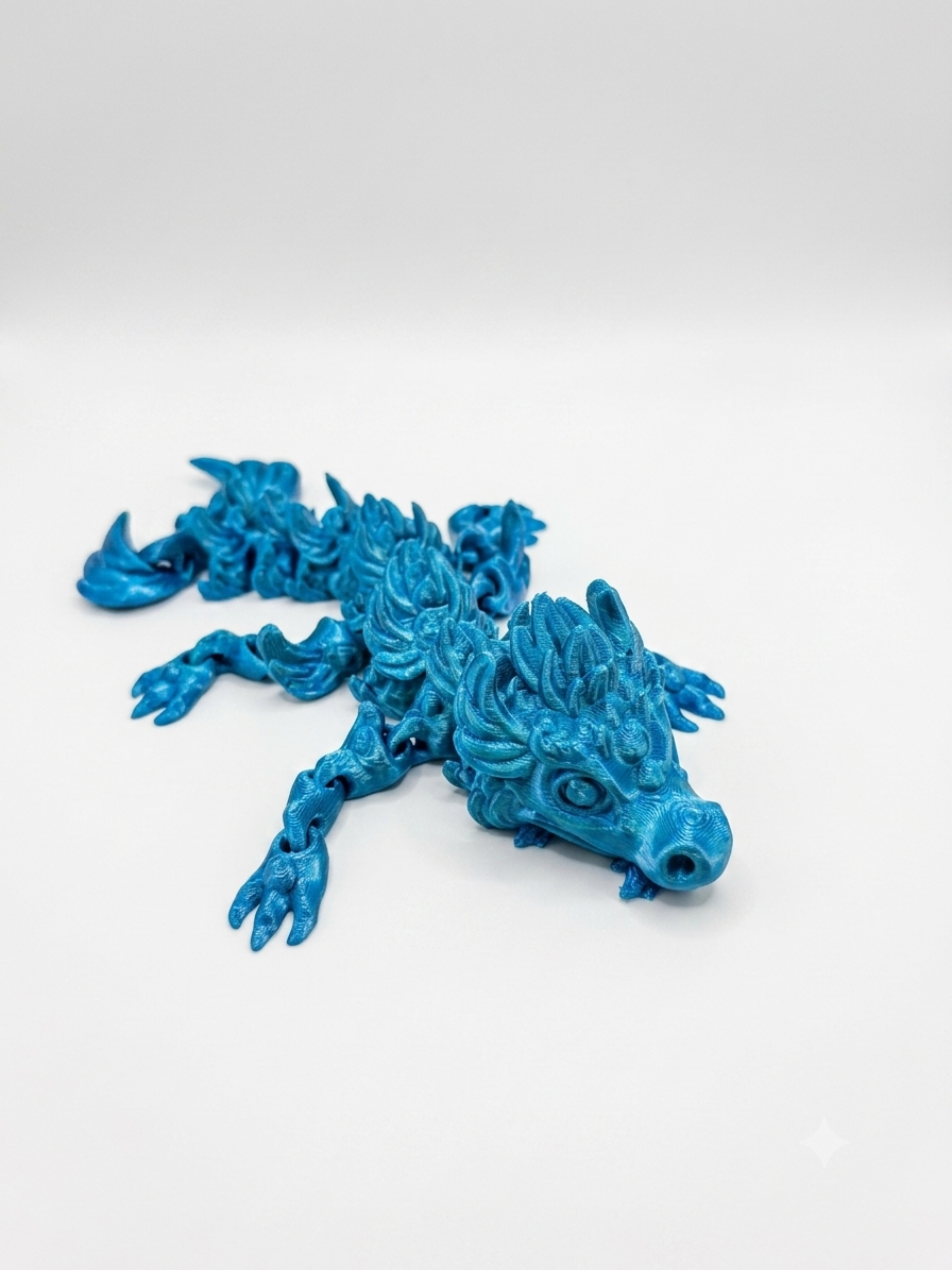 Flexi Articulate Dragon Teal - Premium Tactical & Collector Gear