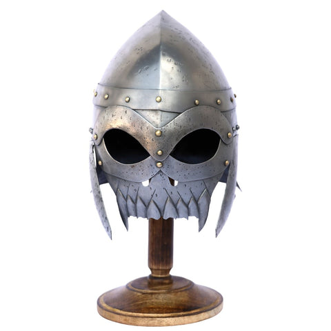Dark Medieval Warrior Helmet