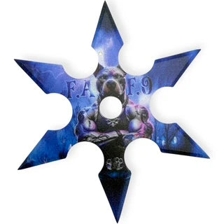 4" 6-Point Sport Steel Throwing Star – FOFO Design - Premium Tactical & Collector Gear