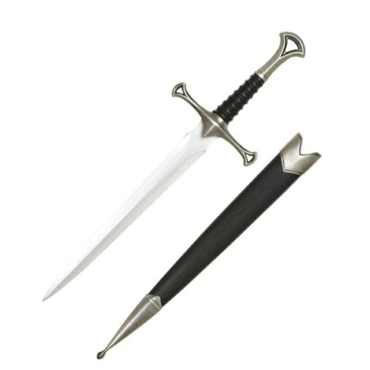 Black Cosplay Warrior Dagger Includes Sheath 