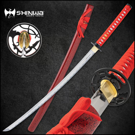 Shinwa Crimson Defender Katana