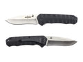 S-TEC Stainless Steel Pocket Folding Knife with G10 Handle - Black - Fantasticblades