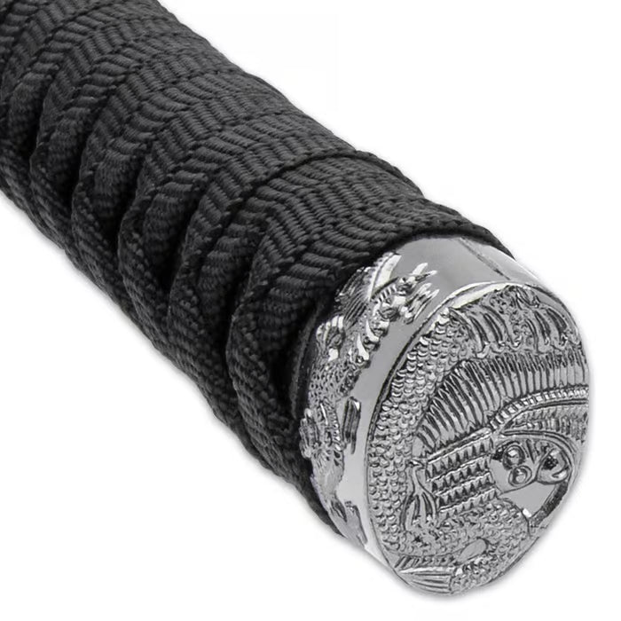 Black Dragon Samurai Ninja Bushido Katana And Scabbard