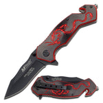 MTech Red Dragon Spring Assisted Knife