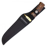Brown Natural Wood Outdoor Hunting Knife