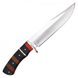 Black and Wood Hunting Knife - Fantasticblades