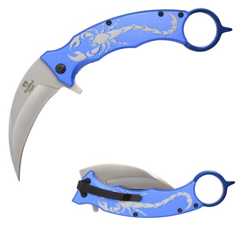 Snake Eye Karambit Folding Pocket Tool - Premium Tactical & Collector Gear