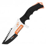 9.5 hunting knife orange white