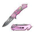 Dark Fantasy Blades Folding Pocket Tool – Red Spider Edition - Premium Tactical & Collector Gear