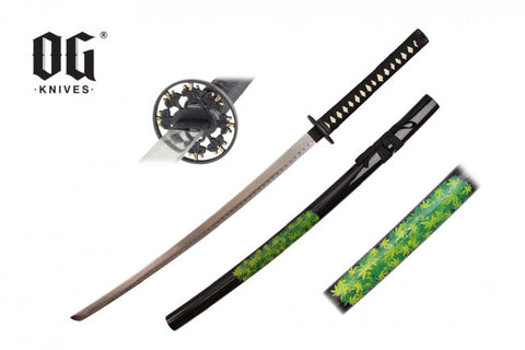 41" Katana w/ Marijuana Samurai Sword