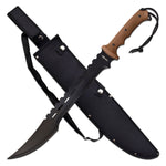 25 Inch Fixed Blade Machete Blade Tactical Full Tang Knife Sword