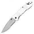 P-Ranger White TigerZord Folding Pocket Tool – 8" EDC Folder - Premium Tactical & Collector Gear