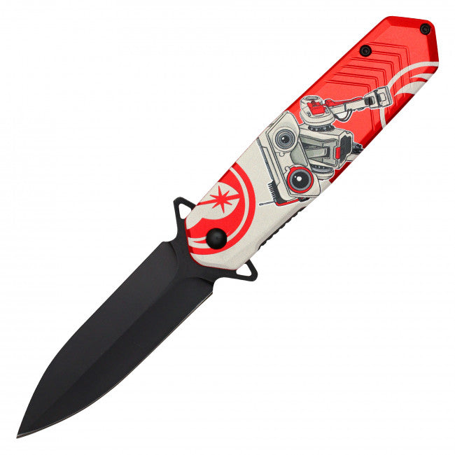 Spring Assisted Pocket Knife – Assisted Opening Droid