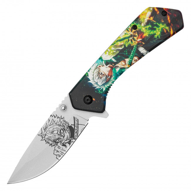 4.5" Spring Assisted Folding Knife - Premium Tactical & Collector Gear