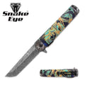 Snake Eye Folding Pocket Tool – Dark Green - Premium Tactical & Collector Gear