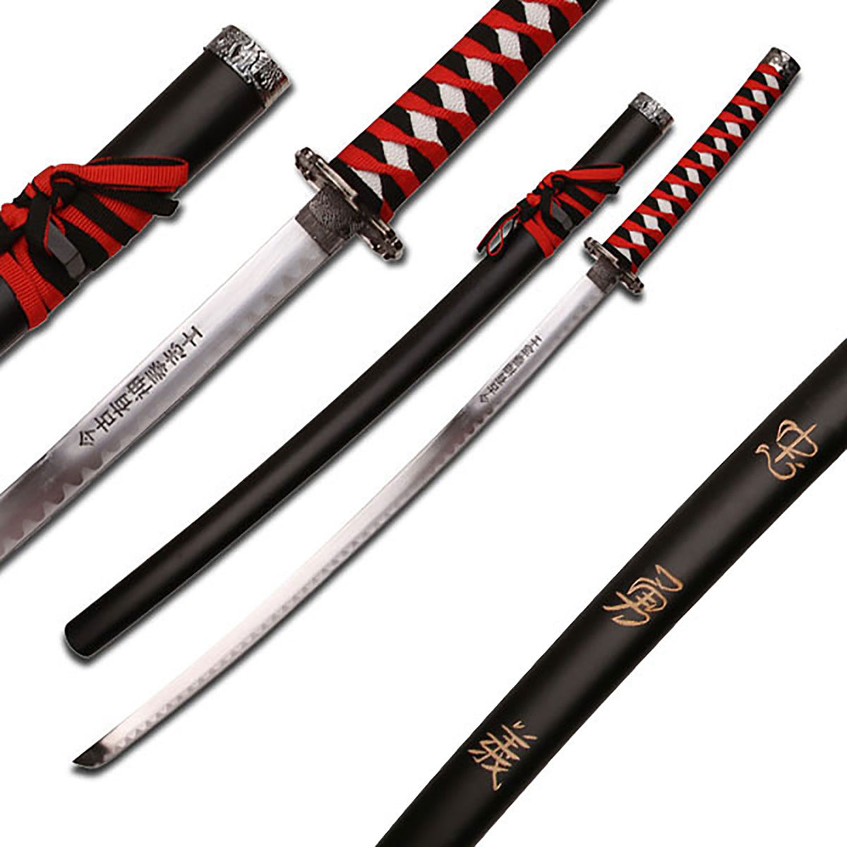 Display Sword – BladesUSA Black & Red Samurai