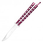 9" Red Balisong Butterfly Knife