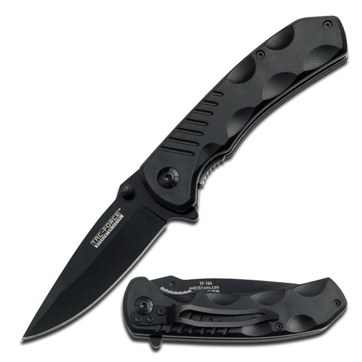 Tac-Force Black Folding Pocket Tool - Premium Tactical & Collector Gear