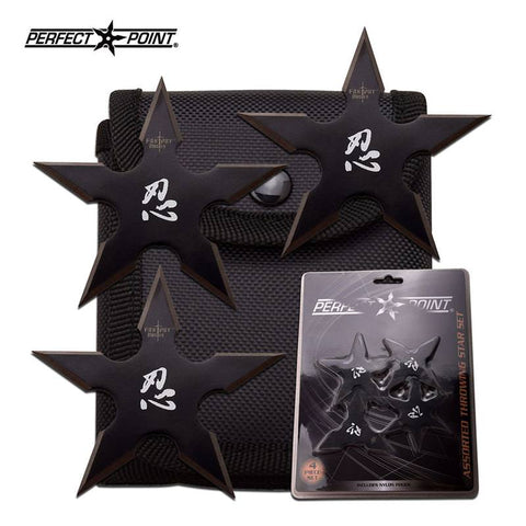 Ninja Shuriken 3-Piece Practice Throwing Stars