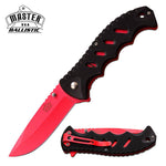 Black and Red Utility Knife