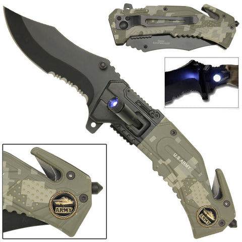 Army Spring Assisted Knife