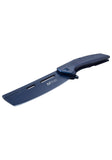 Blue Straight Razor Spring Assisted Knife - Fantasticblades
