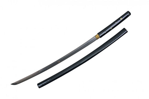 Onikin Black W/ Flowers Sword - Fantasticblades