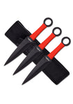 PERFECT POINT - THROWING KNIVES - SET OF 3

Black and red - Fantasticblades