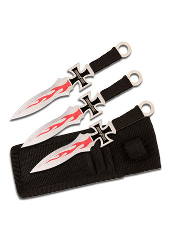 PERFECT POINT - THROWING KNIVES - SET OF 3 

Cross - Fantasticblades